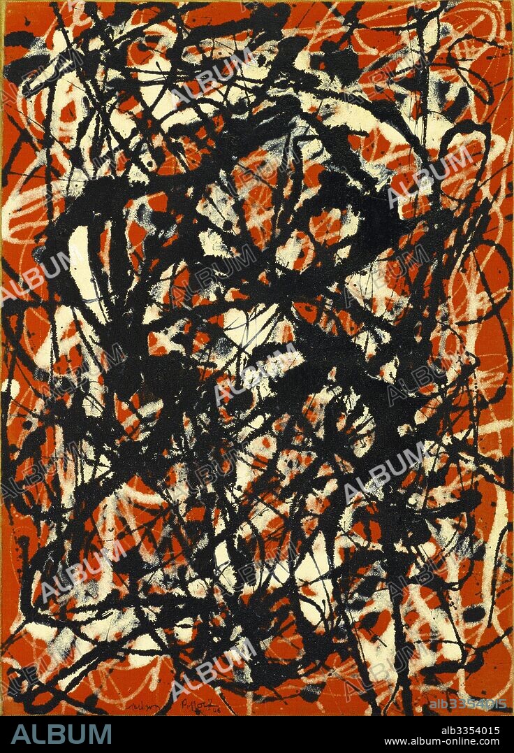 JACKSON POLLOCK. Free Form.