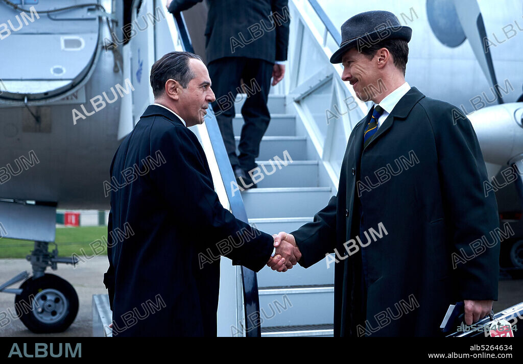 BENEDICT CUMBERBATCH and MERAB NINIDZE in IRONBARK, 2020, directed by DOMINIC COOKE. Copyright FILMNATION ENTERTAINMENT.