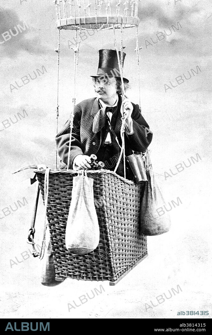 Nadar was the pseudonym of Gaspard-FÃ©lix Tournachon (April 6, 1820 - March 23, 1910), a French photographer, caricaturist, journalist, novelist, and balloonist. He took his first photographs in 1853 and in 1858 became the first person to take aerial photographs. He also pioneered the use of artificial lighting in photography, working in the catacombs of Paris. Around 1863, Nadar built a balloon named Le GÃ©ant. Although the GÃ©ant project was initially unsuccessful he was still convinced that the future belonged to heavier-than-air machines. He was also the inspiration for the character of Michael Ardan in Verne's From the Earth to the Moon. In 1874, he lent his photo studio to a group of painters, thus making the first exhibition of the Impressionists possible. He photographed Victor Hugo on his death bed in 1885. He is credited with having published (in 1886) the first photo interview (with chemist Michel EugÃ¨ne Chevreul), and also took erotic photographs. He died in 1910 at the age of 89.