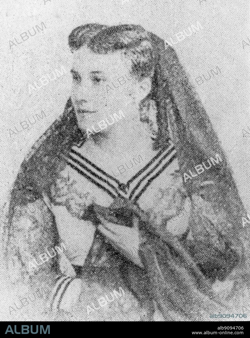 The only known portrait of La Paiva the courtesan. 1819-1884.
