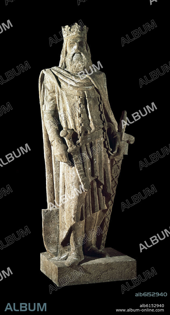 ANONIMO SIGLO XIV. PEDRO IV EL CEREMONIOSO REY DE ARAGON (1319-1387) - SIGLO XIV.