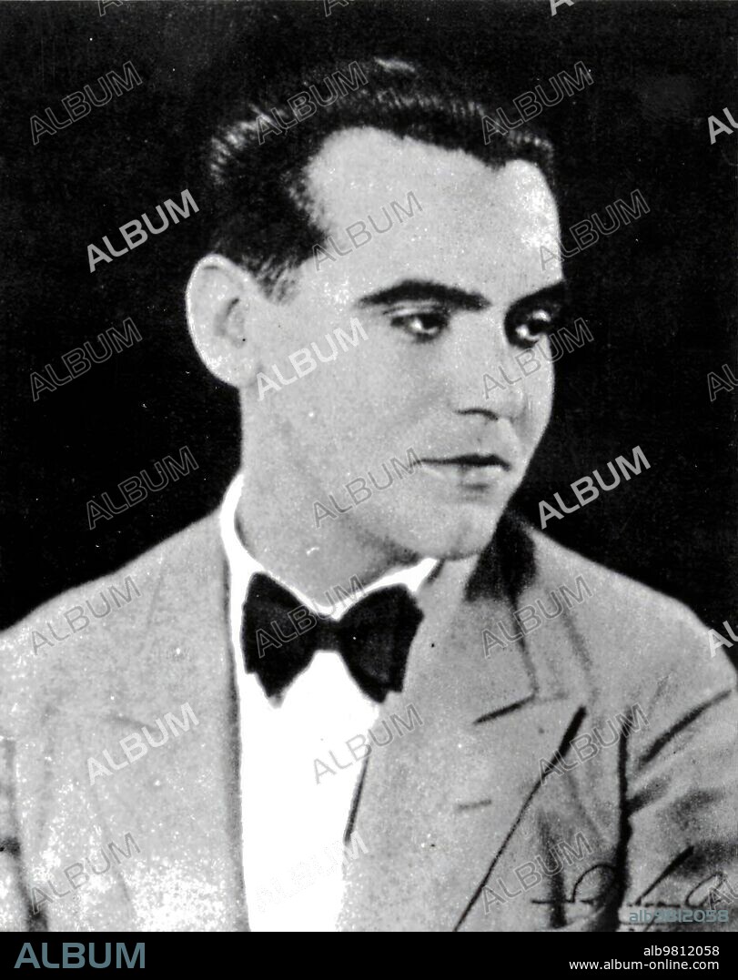 1927. Retrato de Federico García Lorca.