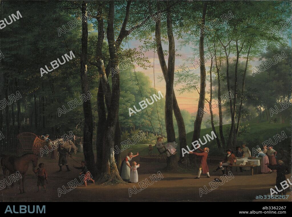 JENS JUEL. The Dancing Glade at Sorgenfri, North of Copenhagen.