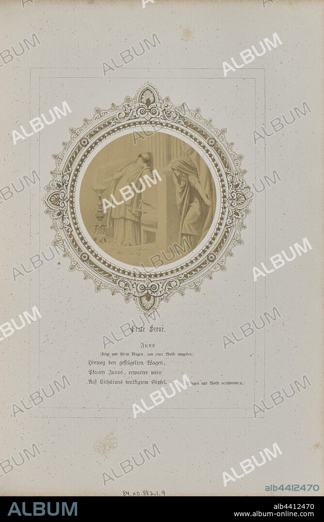 Gemele, Josef Albert (German, 1825 - 1886), Stuttgart, Germany, 1859–1862, Albumen silver print, 9.2 × 9.3 cm (3 5/8 × 3 11/16 in.).