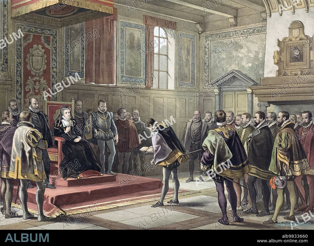 Charles V, 1500-1558. Emperor of the Holy Roman Empire. Carlos V. King of Spain as Charles I. Carlos I. After a work possibly by Cornelis Anthonisz.