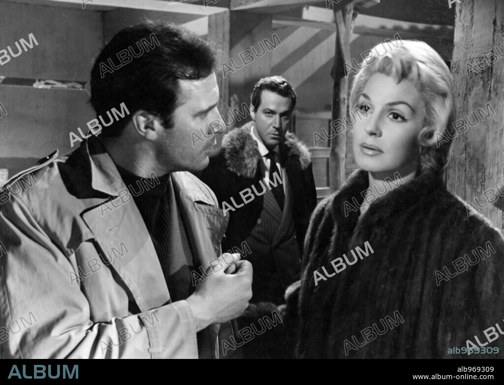 FRANCISCO RABAL in LA NOCHE Y EL ALBA, 1958, directed by JOSE MARIA FORQUE. Copyright EUROFILMS.