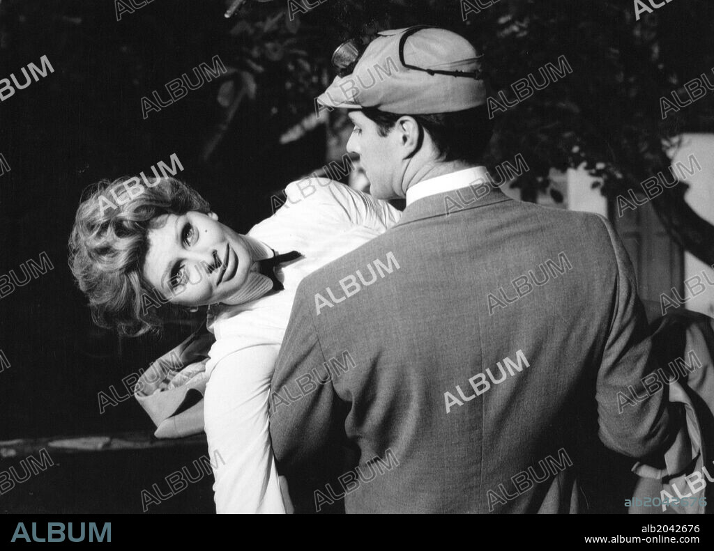 JOHN GAVIN and SOPHIA LOREN in A BREATH OF SCANDAL, 1960, directed by MICHAEL CURTIZ. Copyright PARAMOUNT PICTURES.