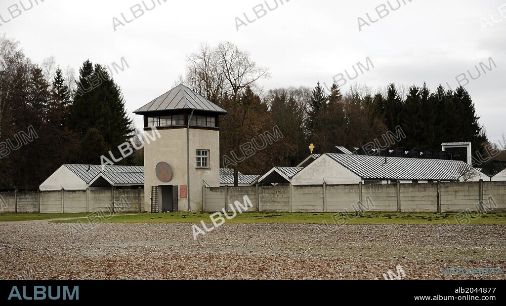 Campo de concentración nazi de Dachau. Actualmente funciona un Memorial y Museo sobre el Holocausto y la persecución política en el Tercer Reich. Alrededores de Dachao. Norte de Múnich. Baviera. Sur de Alemania.