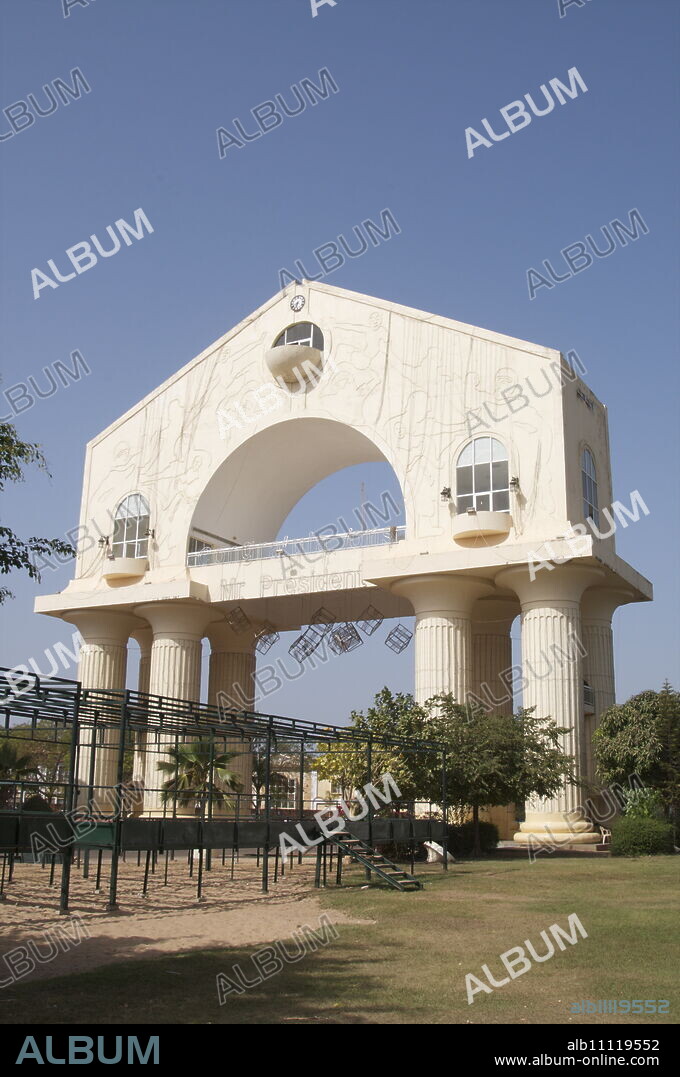 Arch 22, Banjul, Gambia, West Africa, Africa.