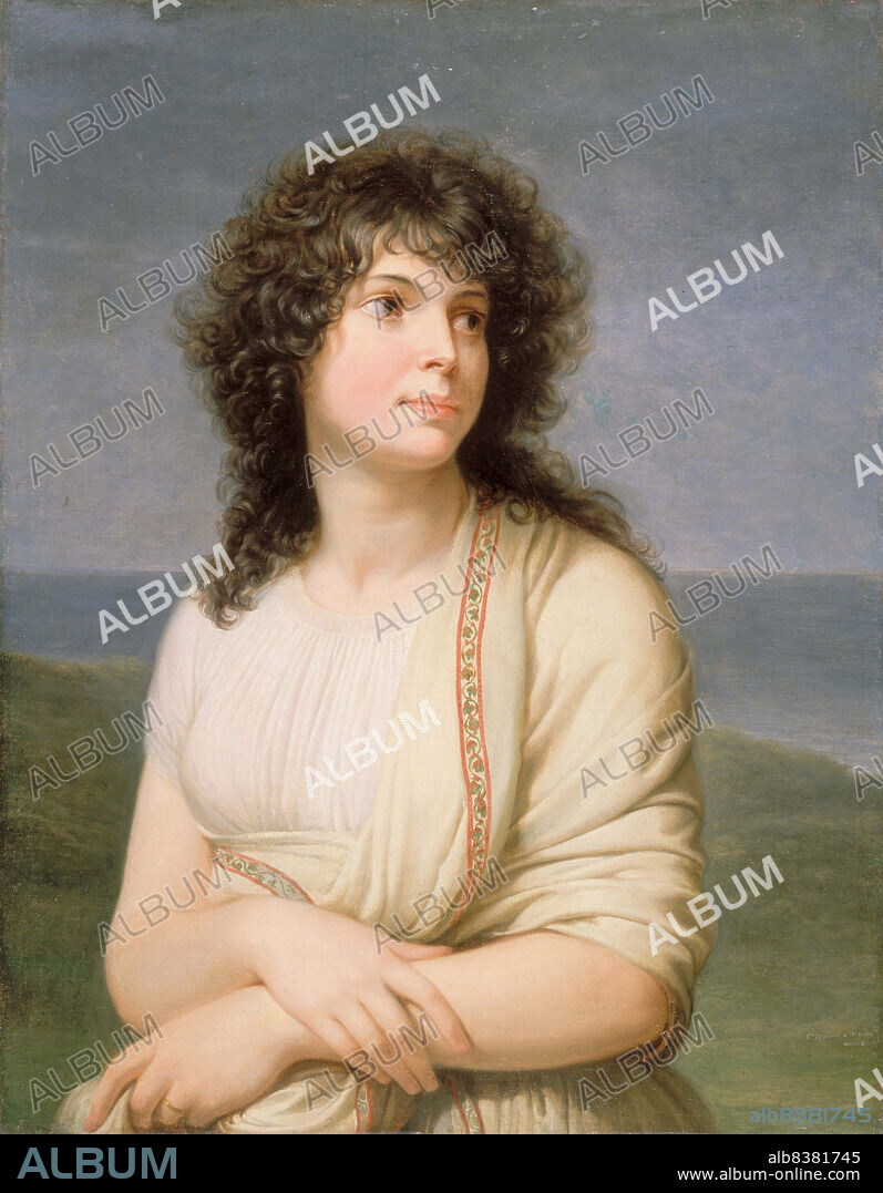 ANDREA APPIANI. Portrait of Madame Hamelin, born Fortunee Lormier-Lagrave (1776-1851), 1798.
