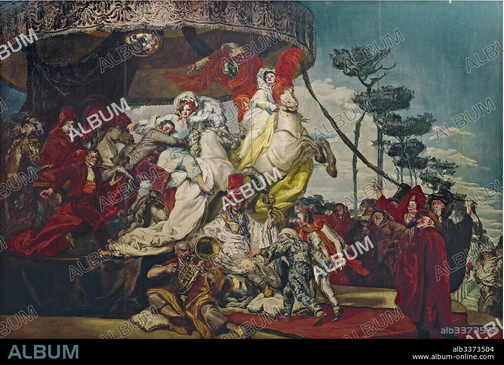 JOSé MARíA SERT. The Carousel (El tiovivo).