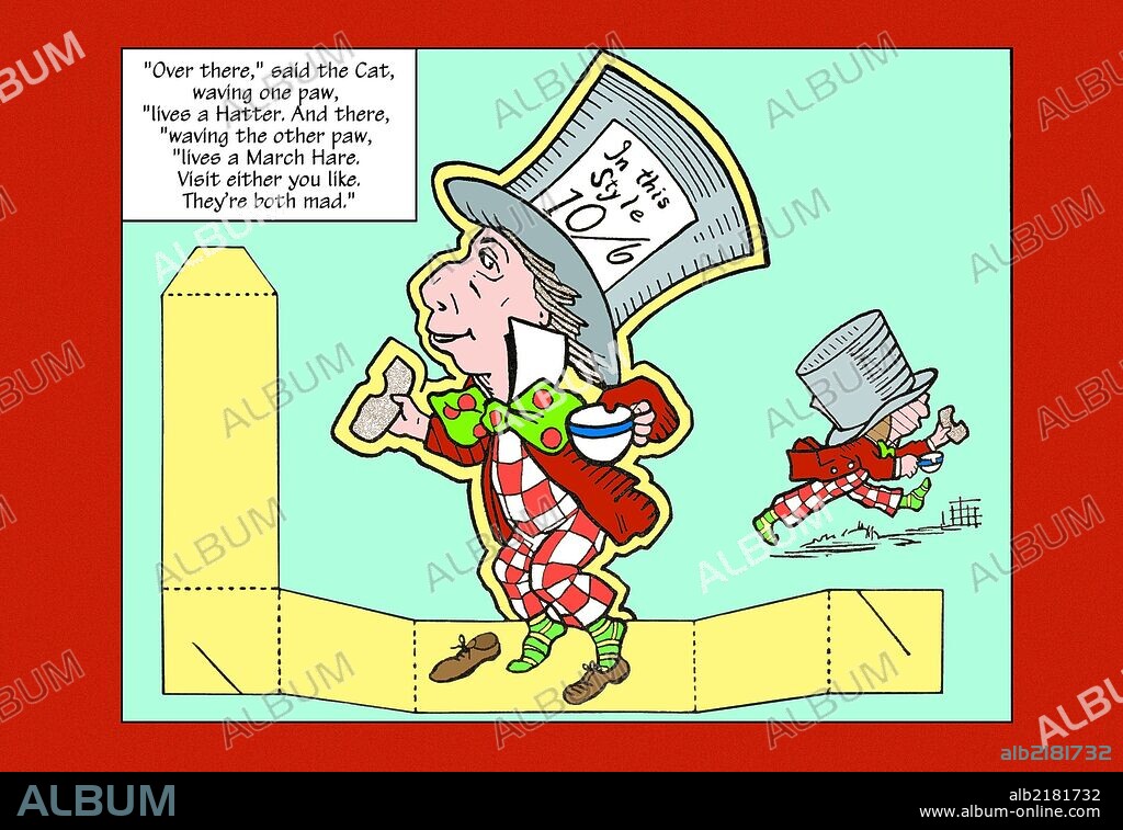 Sir John Tenniel (1820 – 1914) was an English illustrator best remembered for his work in Lewis Carroll's Alice's Adventures in Wonderland and Through the Looking-Glass.