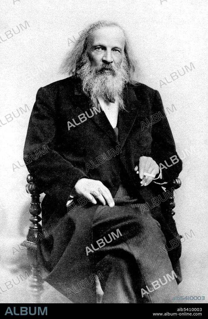 Dmitri Mendeleev, Russian Chemist