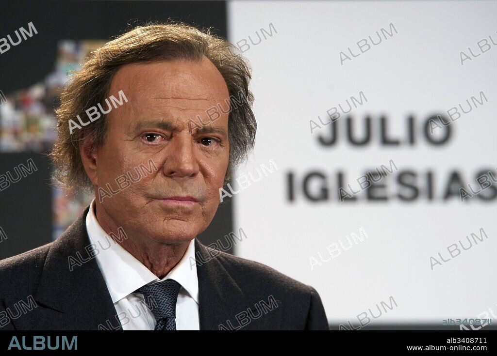 Dec. 16, 2011 - Madrid, Spain - Spanish singer Julio Iglesias after receiving the Award for artist who has sold the most records in Spain and the Latino Artist Award for the most albums sold in the world at Cervantes Instittute in Madrid. He Announced that this is his last performance and public event (Credit Image: Â© Jack Abuin/ZUMAPRESS.com). 16/12/2011