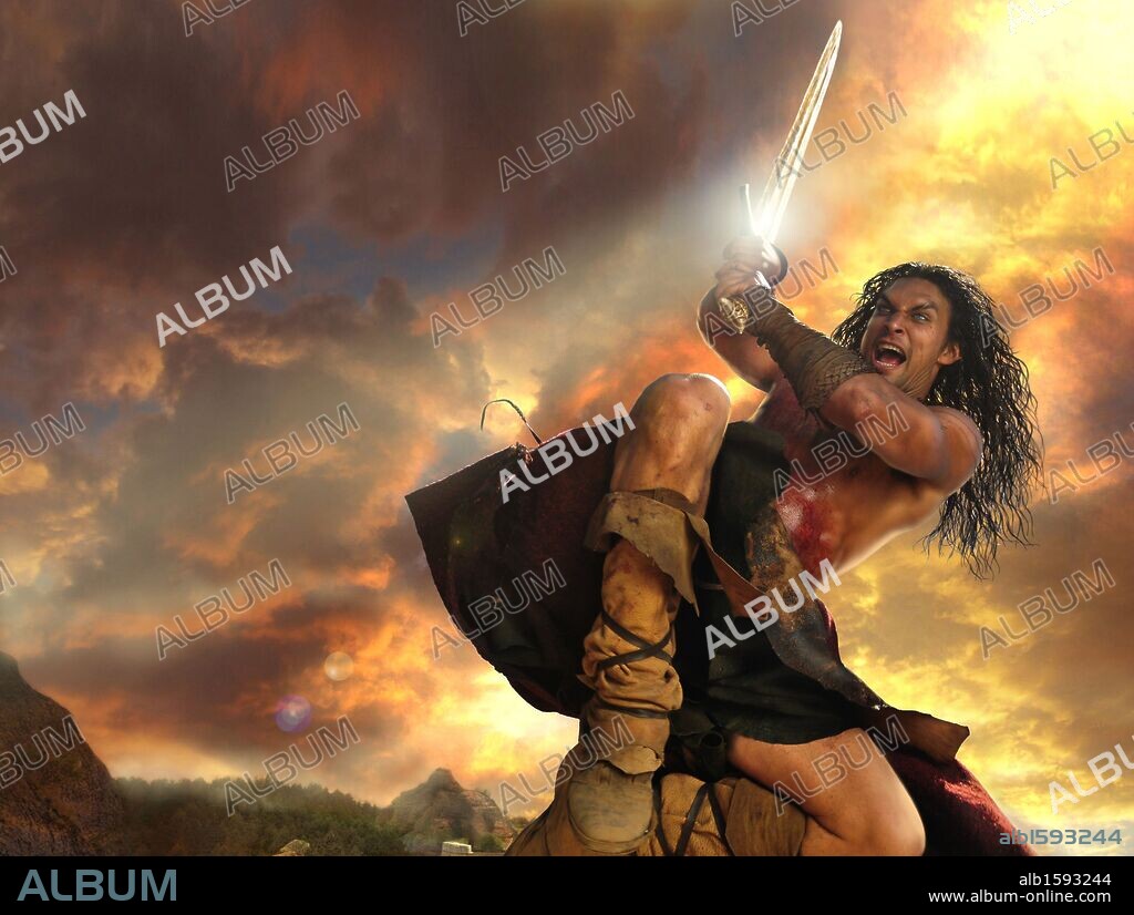 JASON MOMOA en CONAN EL BARBARO, 2011 (CONAN THE BARBARIAN), dirigida por MARCUS NISPEL. Copyright LIONSGATE.