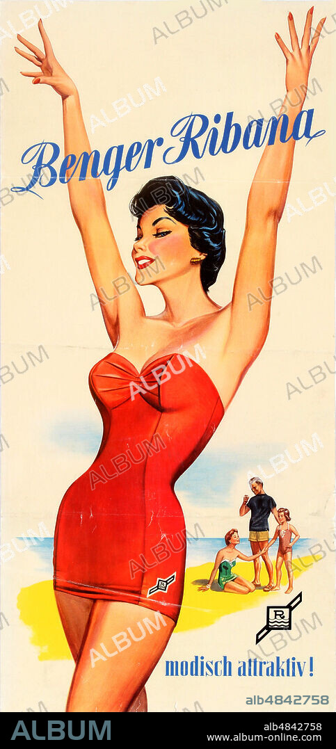 ANONYMOUS. Benger Ribana Swimsuit.