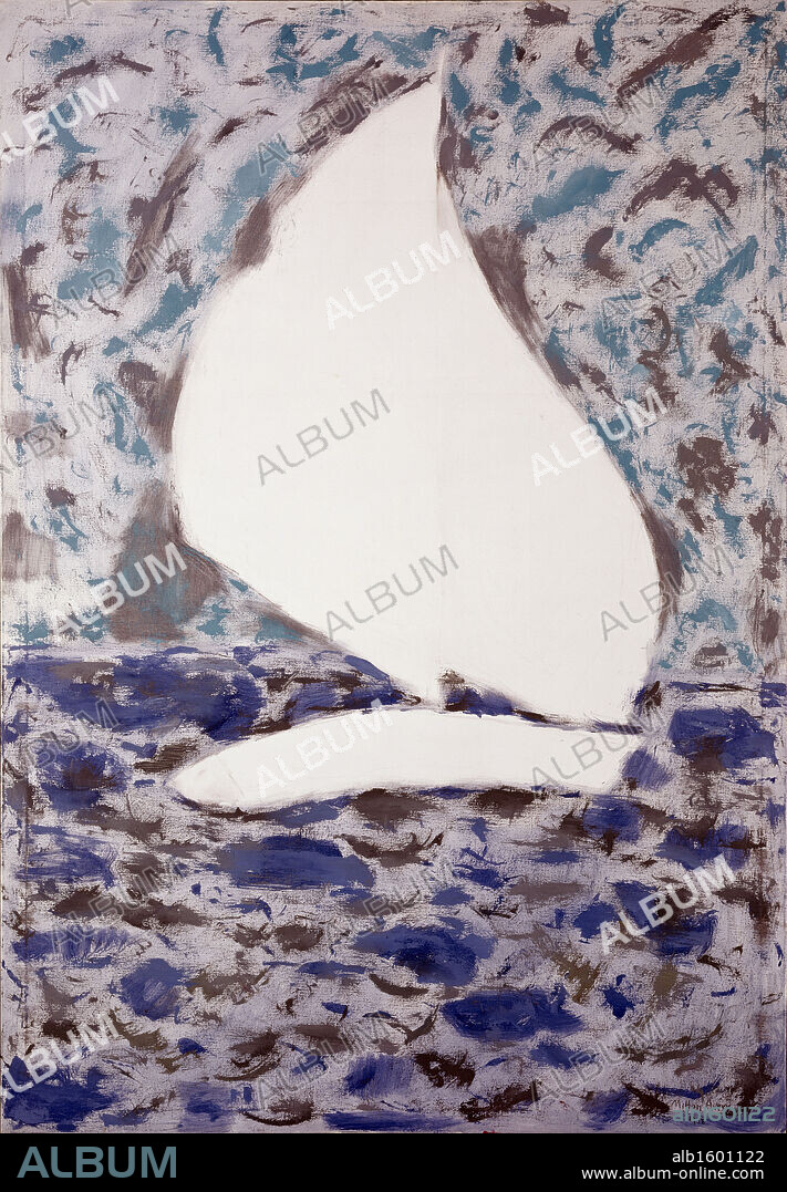 Sail Sd by Milton Avery, 1958, 1893-1965.