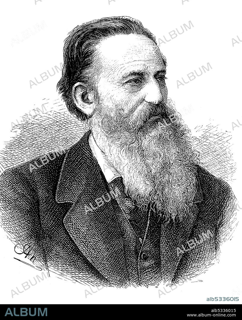 Harry Karl Kurt Eduard von Arnim-Suckow, from 1870 Count von Arnim-Suckow, 3 October 1824 - 19 May 1881, a Prussian diplomat  /  Harry Karl Kurt Eduard von Arnim-Suckow, ab 1870 Graf von Arnim-Suckow, 3. Oktober 1824 - 19. Mai 1881, ein preußischer Diplomat, Historisch, historical, digital improved reproduction of an original from the 19th century / digitale Reproduktion einer Originalvorlage aus dem 19. Jahrhundert,.