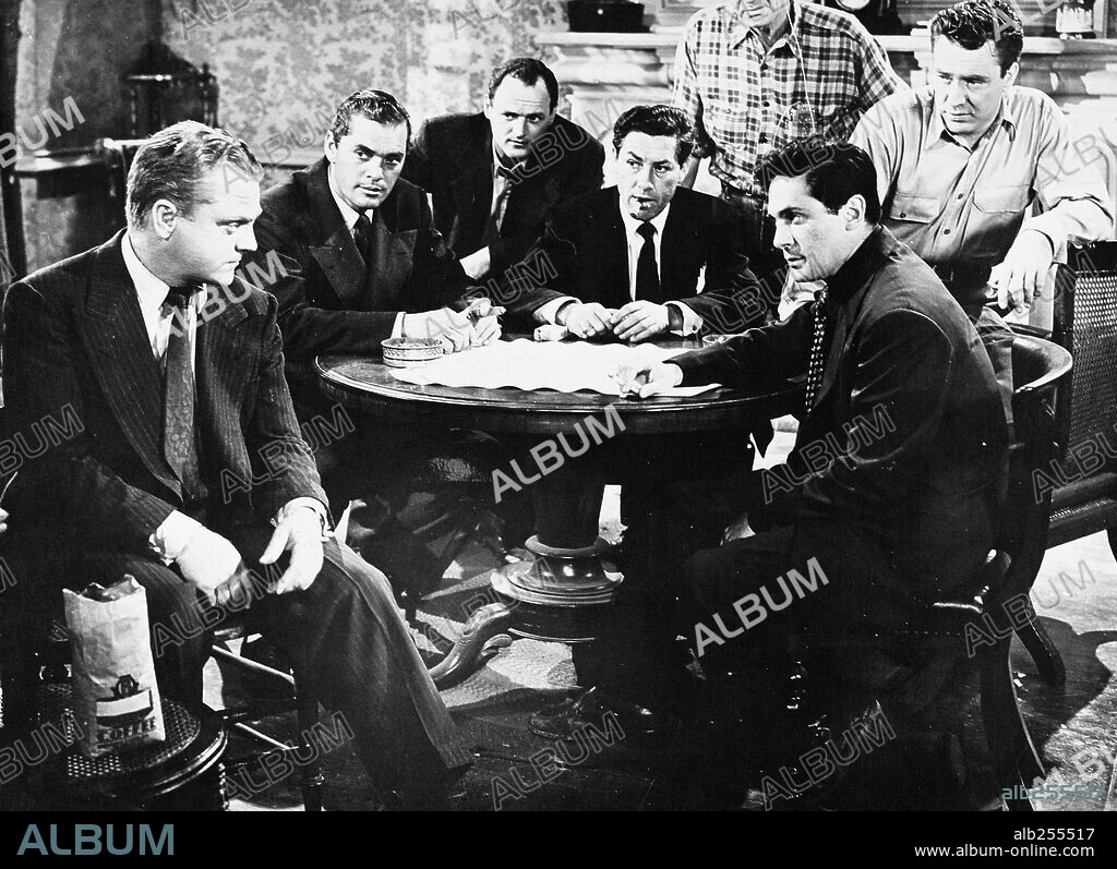 JAMES CAGNEY en AL ROJO VIVO, 1949 (WHITE HEAT), dirigida por RAOUL WALSH. Copyright WARNER BROTHERS.