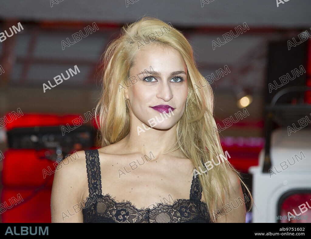 Madrid, 12/03/2015. The British-Brazilian model of Iraqi descent, Alice Dellal, has posed during the inauguration of Pull & Bear's largest store. Dellal is Chanell's ex and Pierre Casiraghi's ex-partner. Photo: De San Bernardo ARCHDC.