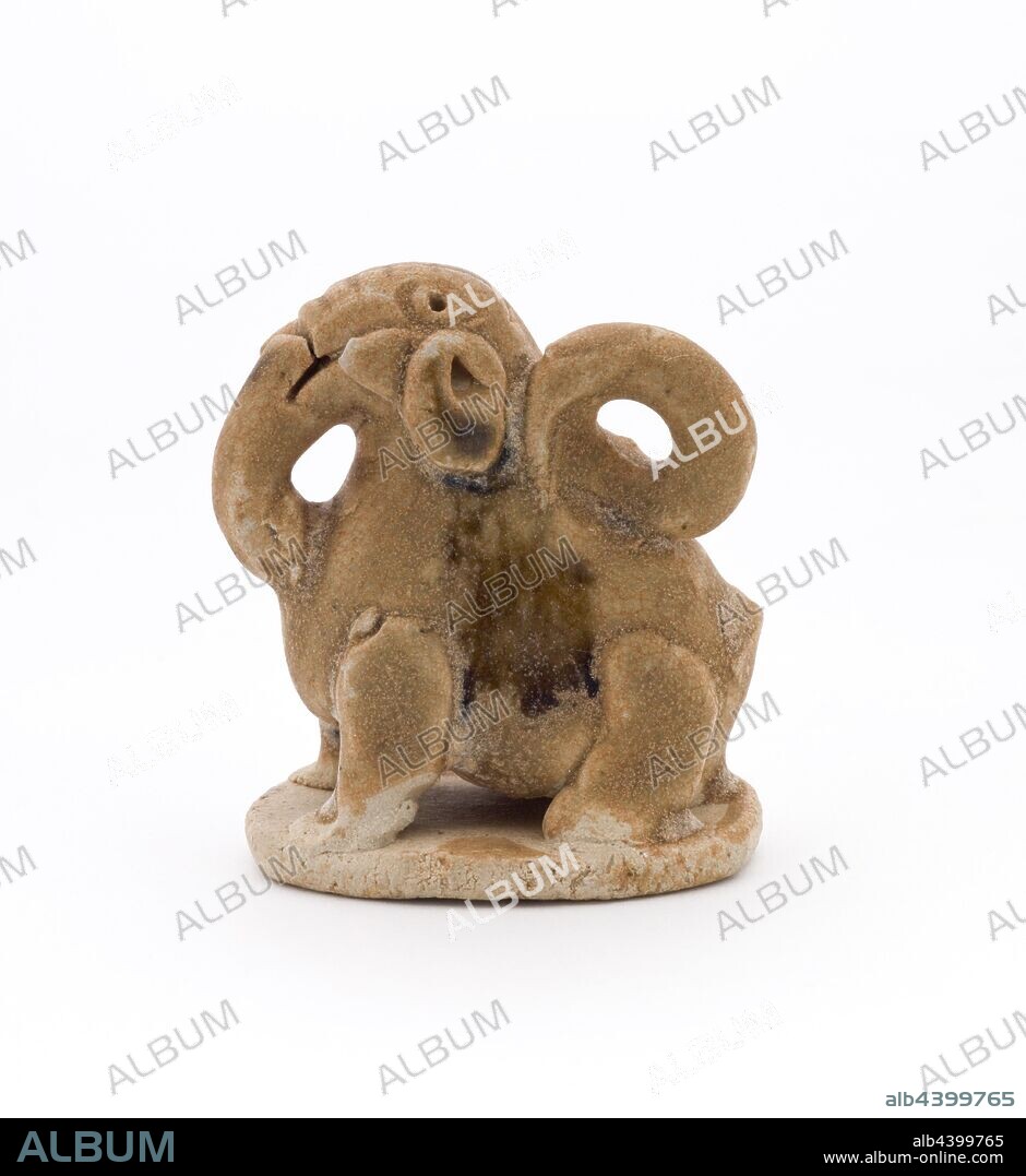 weight, Tang dynasty, Stoneware (changsha Ware), 2 x 1-3/4, Asian Art.