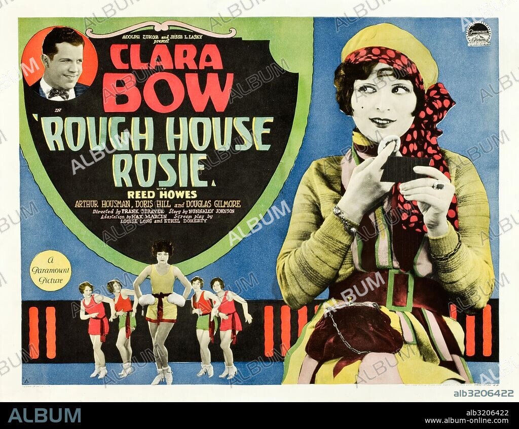 Poster of ROUGH HOUSE ROSIE, 1927, directed by FRANK R. STRAYER. Copyright PARAMOUNT PICTURES.