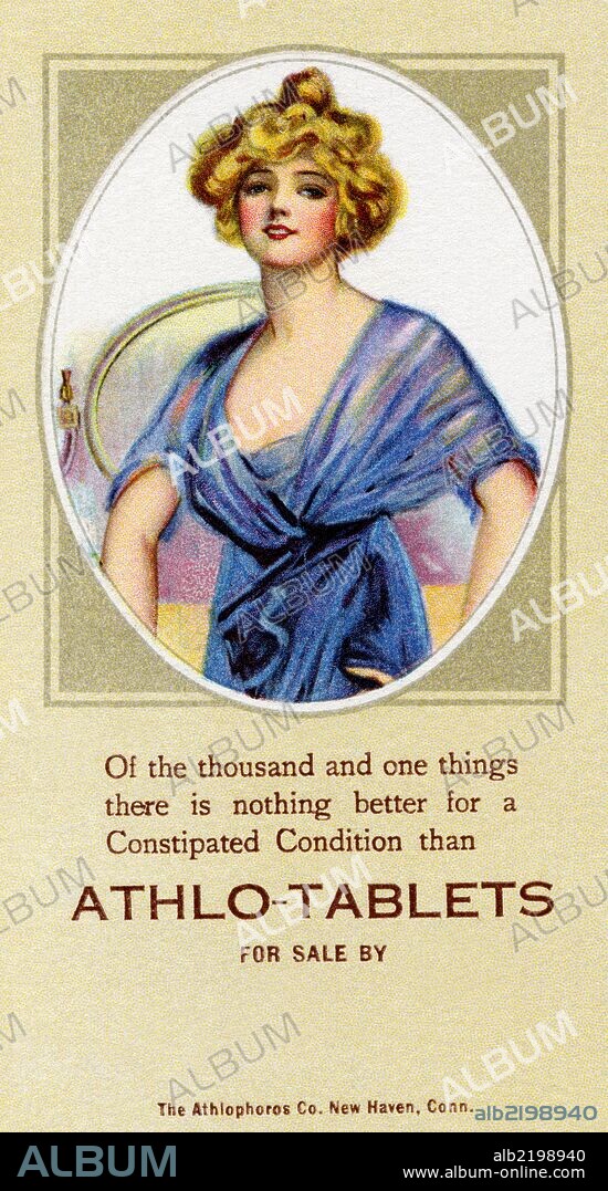 A Victorian medical tradecard for a "quack" medical cure. "When your chilren have croup, cold, or sore throat, there is nothing so good as Athlo-ointment.  It will not blister the skin or stain the clothing."  This blank card would be imprinted with the name of the local druggist selling the medicine.