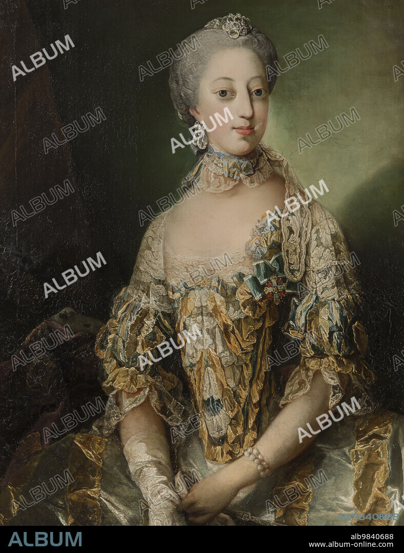 CARL GUSTAF PILO. Sofia Magdalena, Queen of Sweden, 1766.