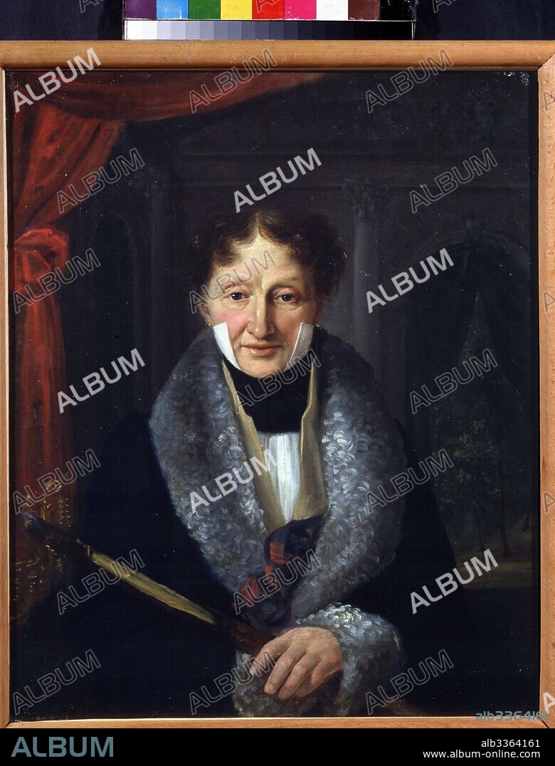 VASILI VENEDIKTOVICH BARANOV. Portrait of the ballet master Charles Louis Didelot (1767-1837).