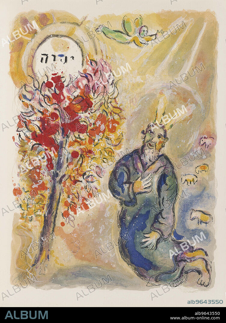 MARC CHAGALL. The Story of the Exodus.