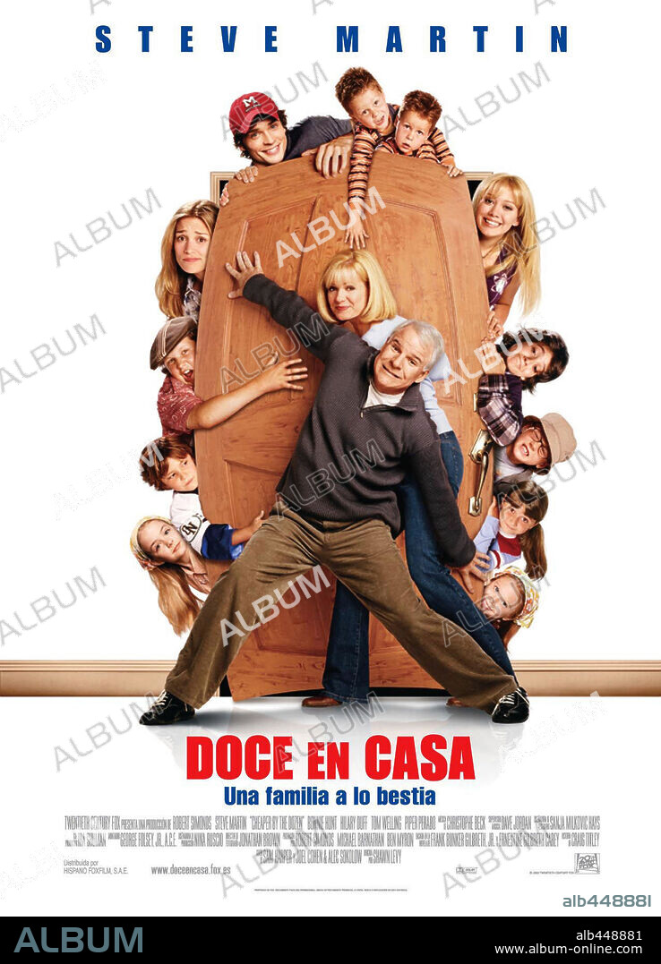 Poster of CHEAPER BY THE DOZEN, 2003, directed by SHAWN LEVY. Copyright TM 20 TH CENTURY FOX.