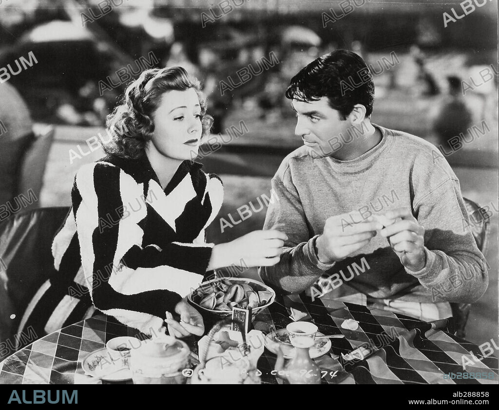 CARY GRANT und IRENE DUNNE in PENNY SERENADE, 1941, unter der Regie von GEORGE STEVENS. Copyright COLUMBIA PICTURES.