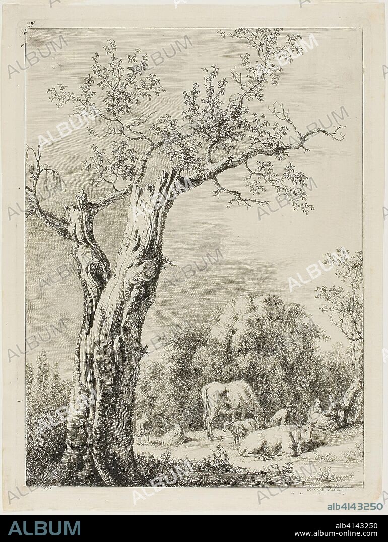 Spring. Jean Jacques de Boissieu; French, 1736-1810. Date: 1795. Dimensions: 260 × 190mm (image) 270 × 200mm (plate) 286 × 216mm (sheet). Etching on paper. Origin: France.