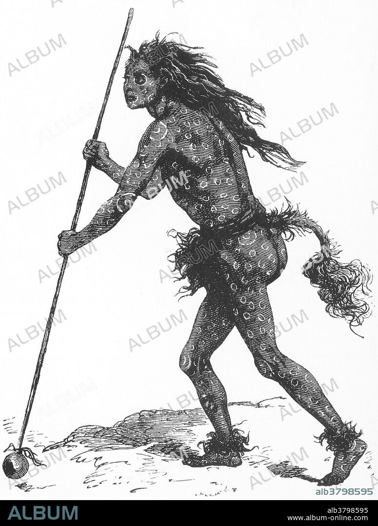 A Native American shaman or medicine man.  He would "spirit travel" in symbolic directions to seek the soul of the sick person and help to heal it.