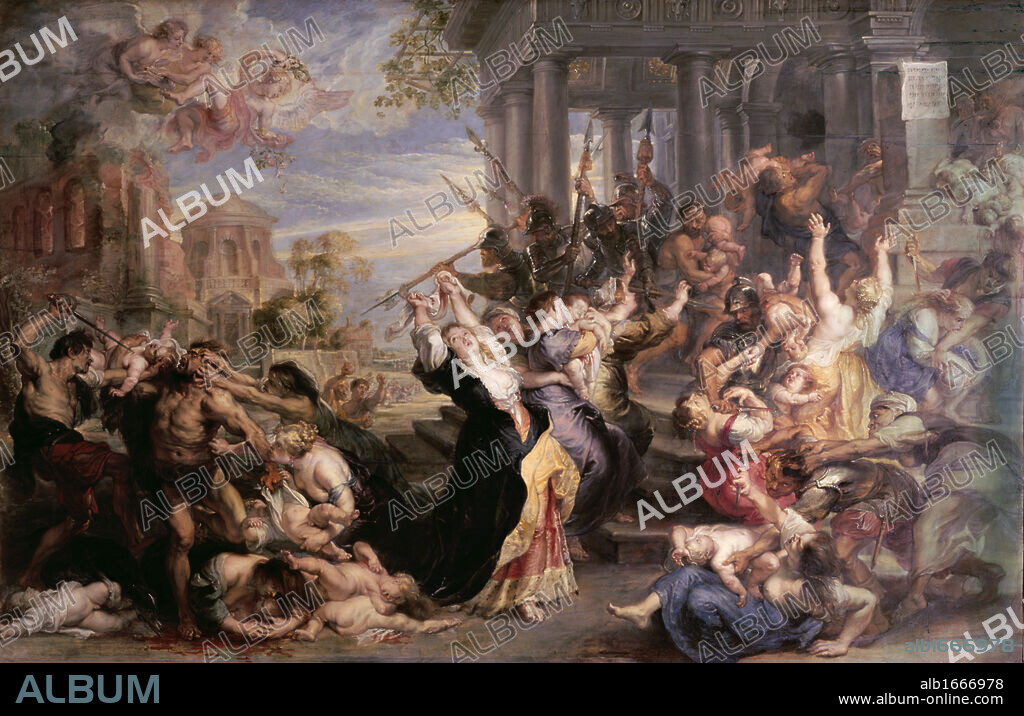 Slaughter of the Innocents  Peter Paul Rubens (1577-1640/Flemish).