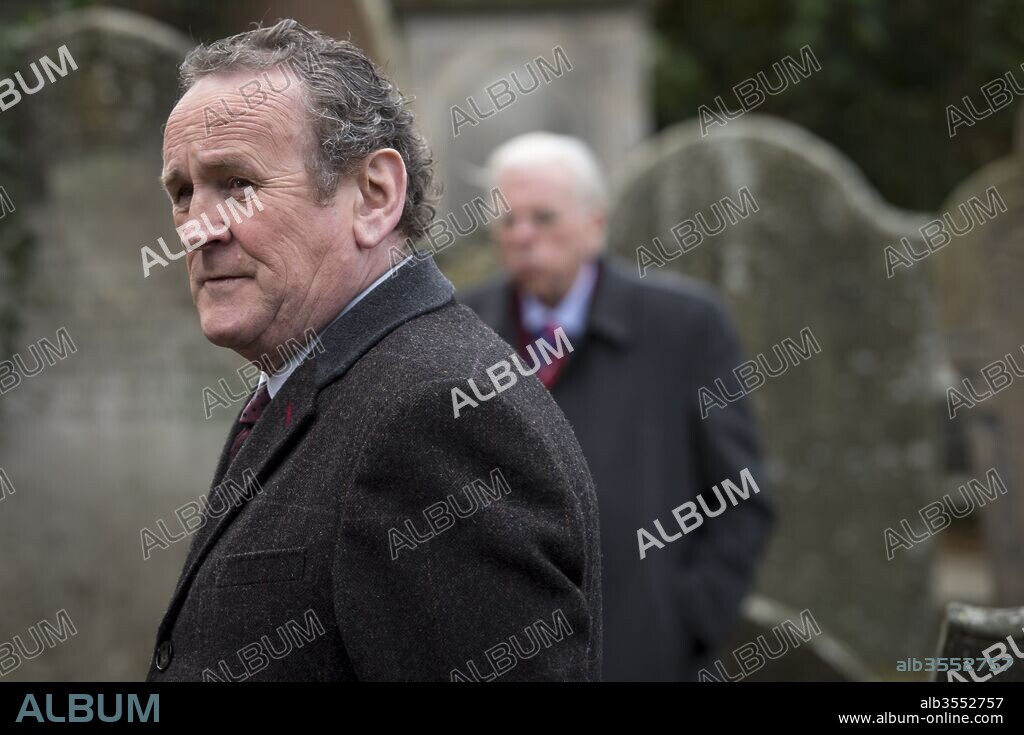 COLM MEANEY and TIMOTHY SPALL in THE JOURNEY, 2016, directed by NICK HAMM. Copyright Greenroom Entertainment.