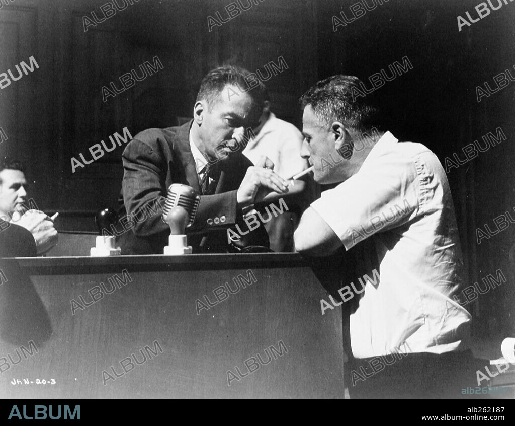 MONTGOMERY CLIFT en VENCEDORES O VENCIDOS?, 1961 (JUDGMENT AT NUREMBERG), dirigida por STANLEY KRAMER. Copyright UNITED ARTISTS.