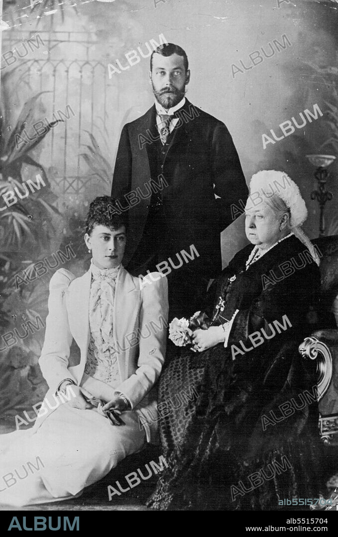 Queen Victoria & Prince Albert - (Deceased) - Early British Royalty. May 25, 1950. (Photo by The Associated Press).
