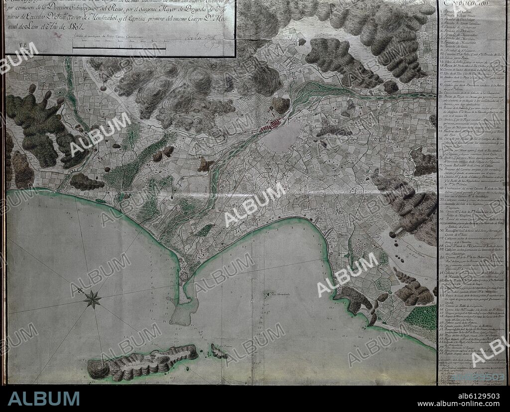 PLANO DE LA CIUDAD DE LIMA.