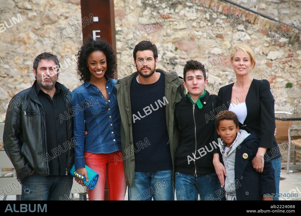 25/03/2013, Sitges (Barcelona), Rodaje de la película “Ismael” con los actores: Mario Casas, Belén Rueda, Sergi López, Ella Kweku, Mikel Iglesias y Larsson do Amaral.