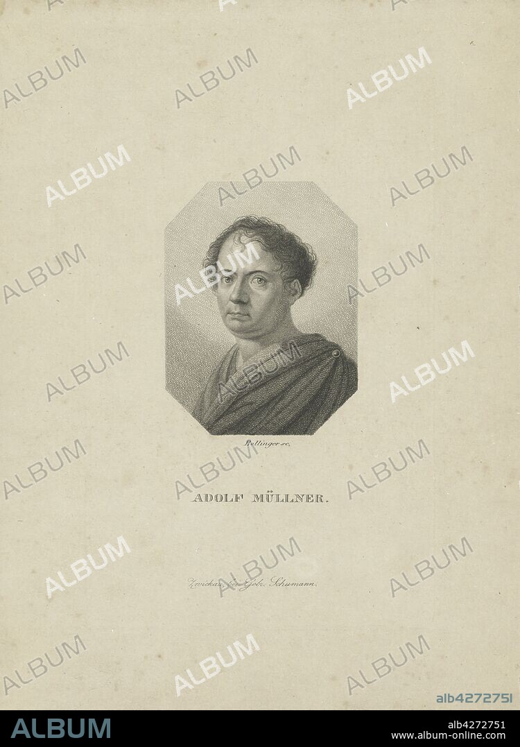 FRIEDRICH WILHELM BOLLINGER. Amandus Gottfried Adolf Müllner (1774-1829).