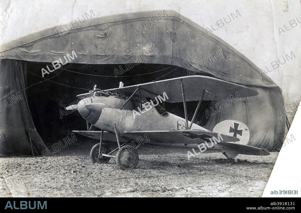 German Albatros DV, Souilly, France, 2 January 1918.