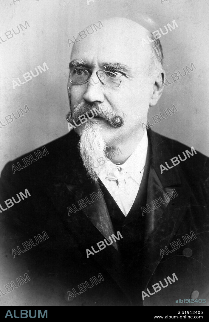 José Echegaray y Eizaguirre (1832-1916), dramaturgo español.