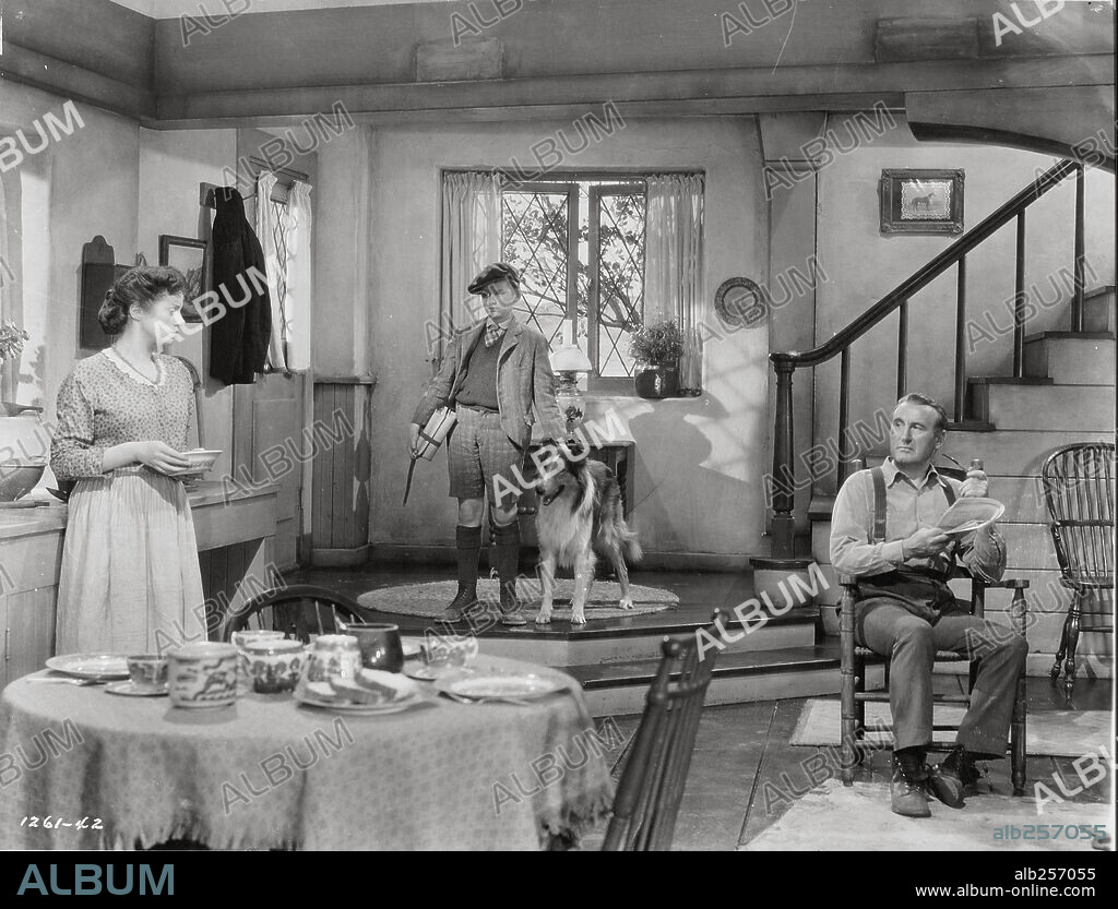 ELSA LANCHESTER in LASSIE COME HOME, 1943, directed by FRED M. WILCOX. Copyright M.G.M.