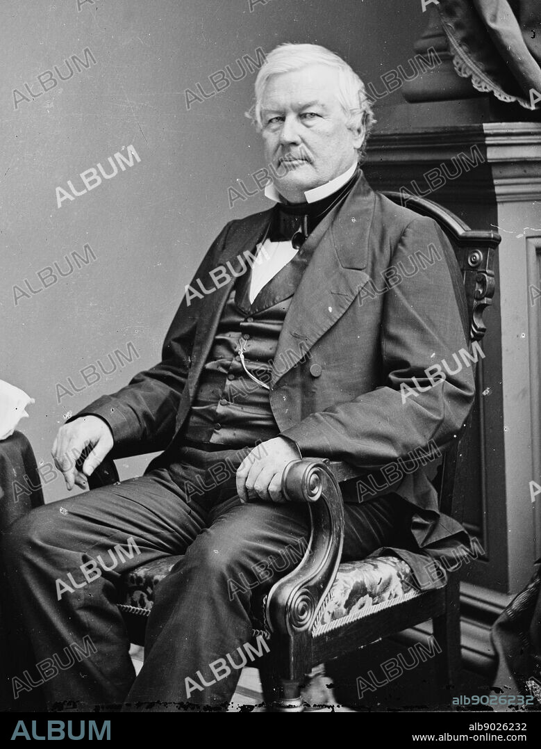 Millard Fillmore (13th president of the United States). Image by Mathew B. Brady circa 1855-1865.