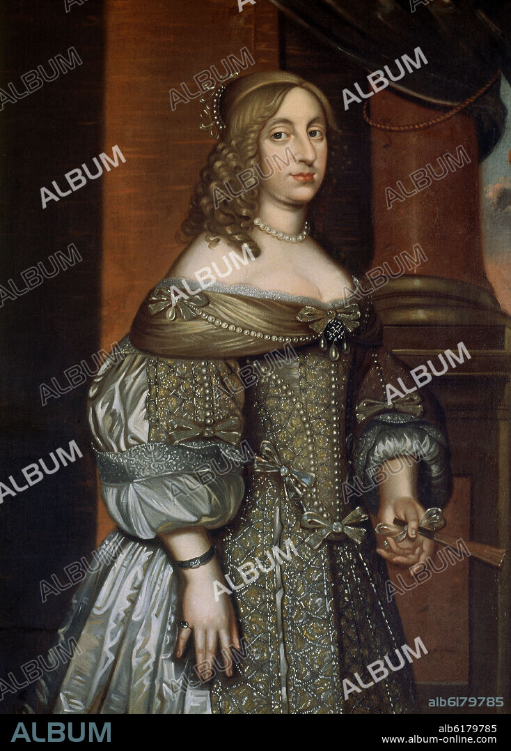 ABRAHAM WUCHTERS. CRISTINA DE SUECIA - 1626/1689 - BARROCO HOLANDES.