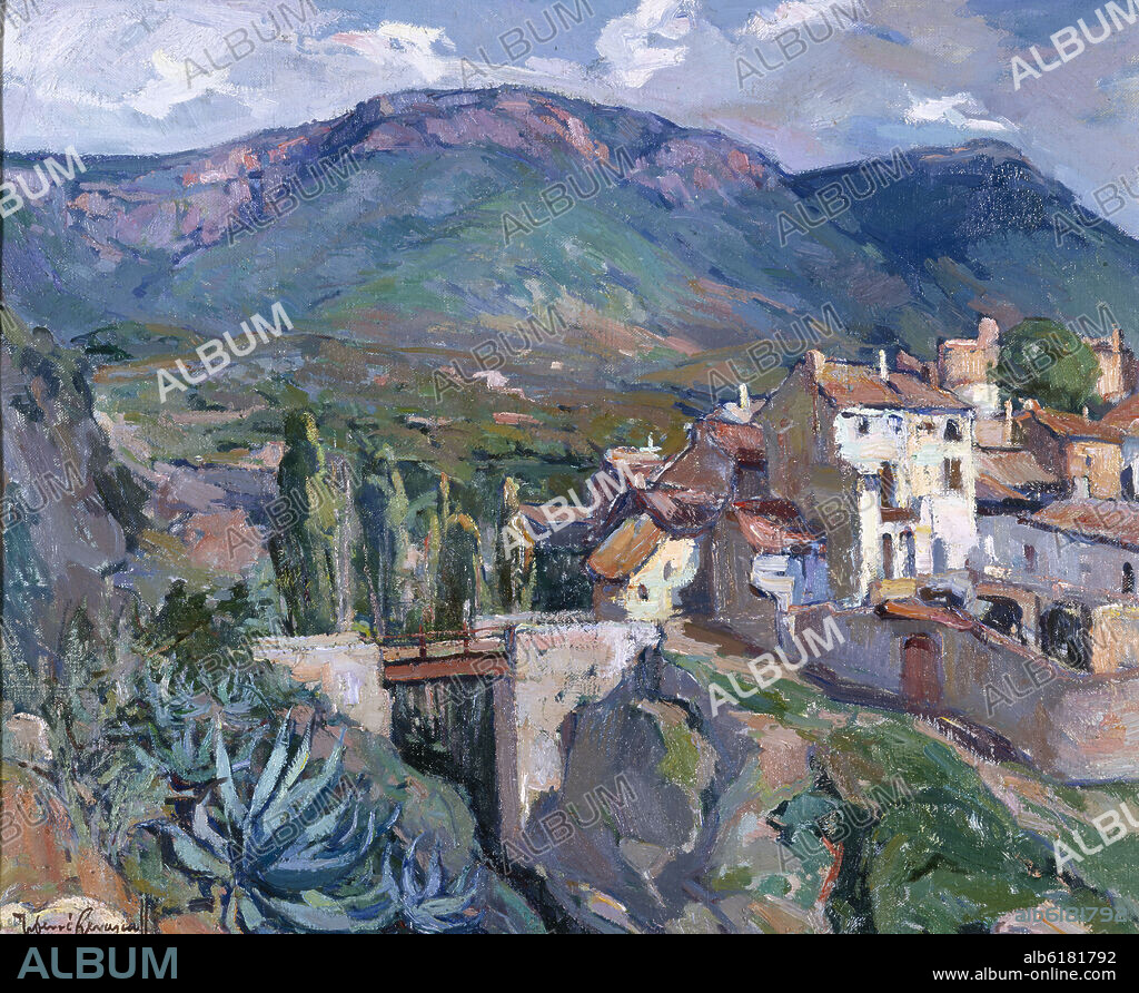 JOSEP FERRÉ I REVASCALL. (PAISAJE RURAL) - SIGLO XX.