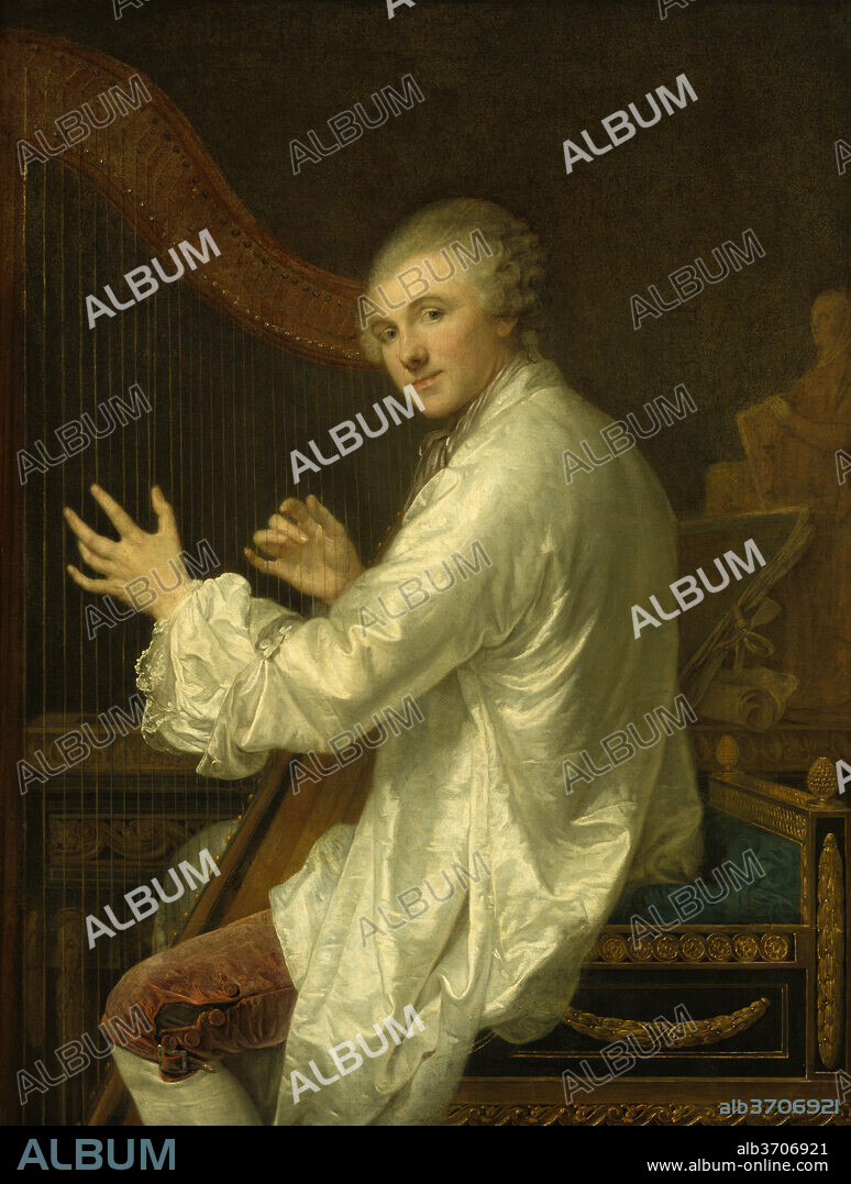 JEAN-BAPTISTE GREUZE. Ange Laurent de La Live de Jully. Dated: probably 1759. Dimensions: overall: 117 x 88.5 cm (46 1/16 x 34 13/16 in.)  framed: 161.9 x 121.9 cm (63 3/4 x 48 in.). Medium: oil on canvas.