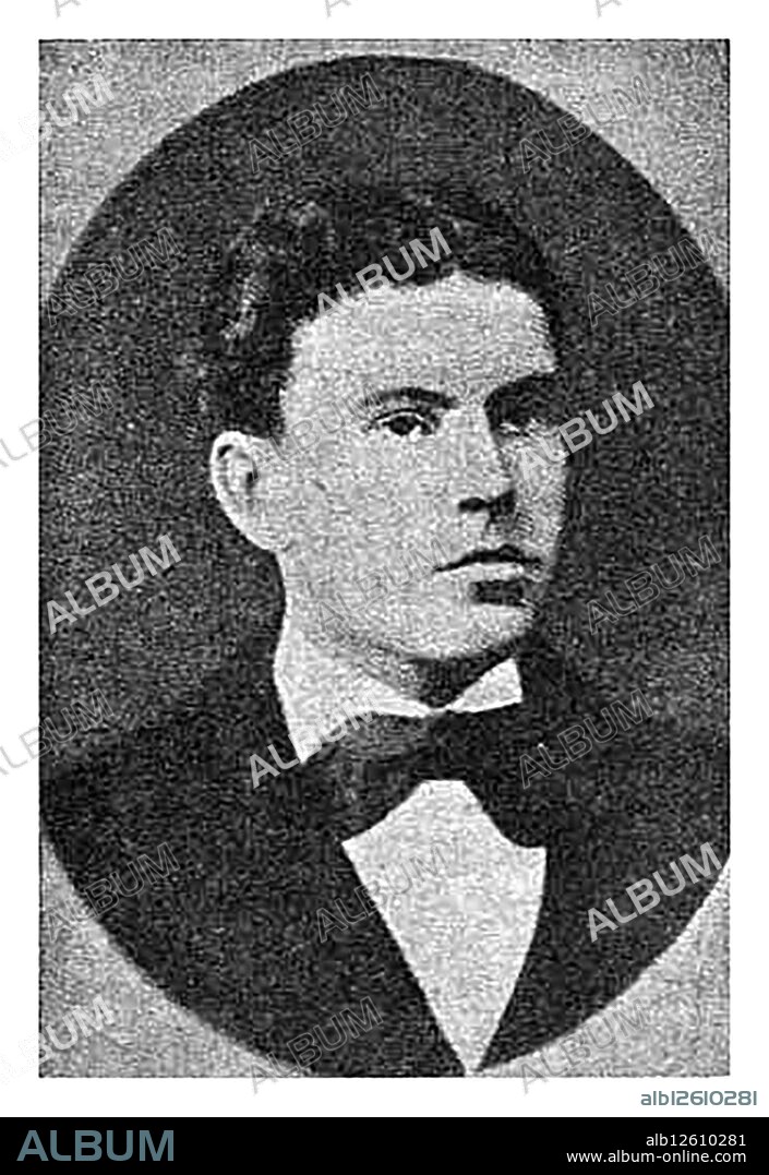 Ignacy Hryniewiecki Grinevitsky (c.?1856  March 13, 1881) Belarusian member of the Russian revolutionary society Narodnaya Volya. He gained notoriety for participating in the bombing attack to which Tsar Alexander II of Russia succumbed. Hryniewiecki threw the bomb that fatally wounded the Tsar and himself. Having outlived his victim by a few hours, he died the same day. (Photo by: Universal History Archive/Universal Images Group via Getty Images).