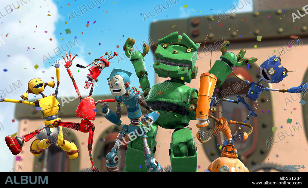 ROBOTS, 2005, directed by CARLOS SALDANHA and CHRIS WEDGE. Copyright FOX ANIMATION STUDIOS.